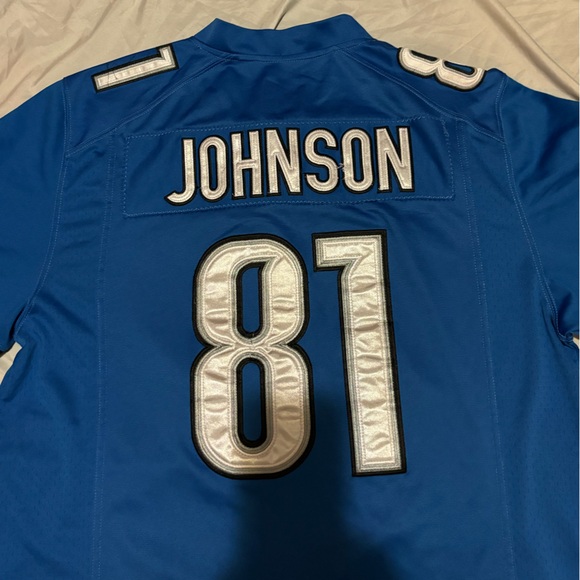 NFL Detroit Lions Detroit Lions super hot team Calvin Johnson jersey size XL - Picture 2 of 6